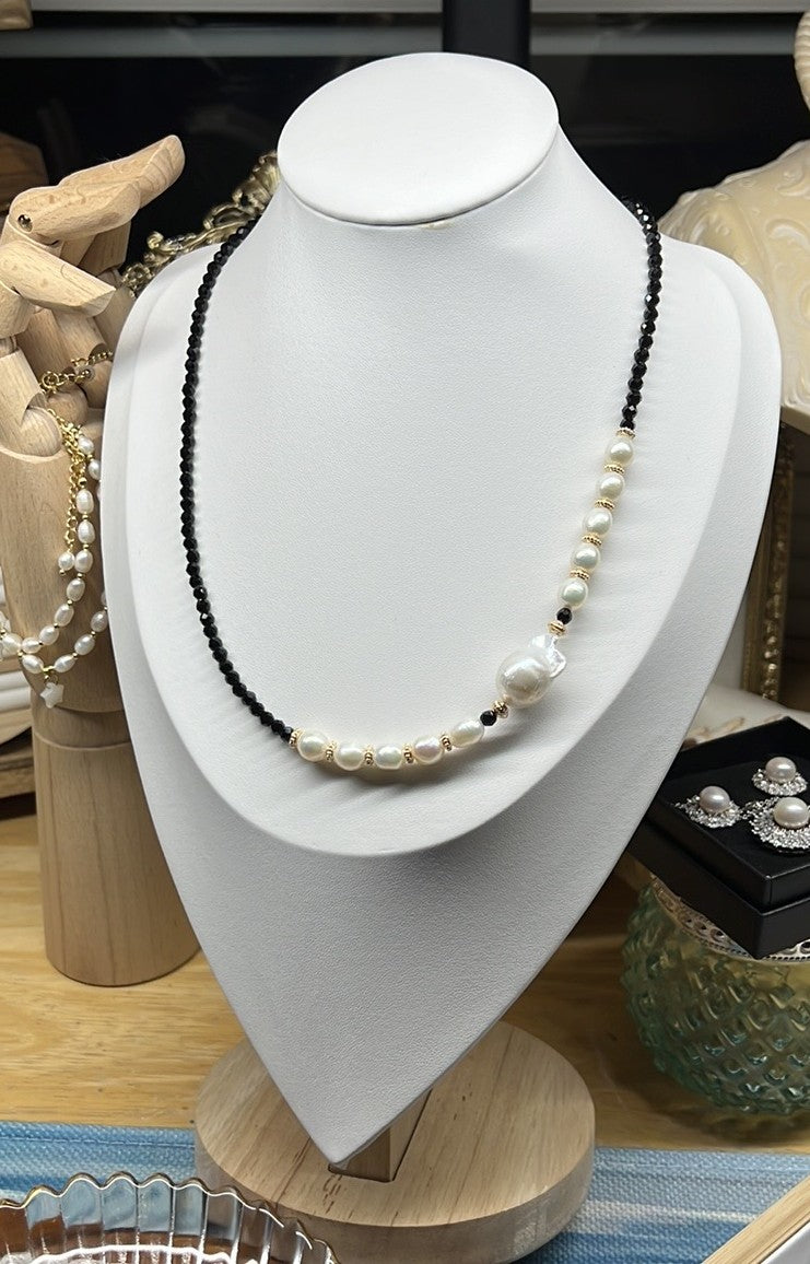 Alice - Baroque Freshwater Pearl Necklace